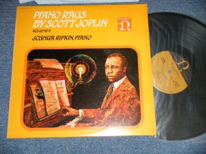画像1: JOSHUA RIFKIN (PIANO) - PIANO RAGS BY SCOTT JOPLIN VOLUME II (Ex+++/MINT-) / 1972 US AMERICA ORIGINAL  Used LP  