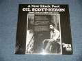 GIL SCOTT-HERON  - A NEW BLACK POET(SEALED) / US AMERICA REISSUE "BRAND NEW SEALED"  LP 