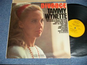 画像1: TAMMY WYNETTE -  D-I-V-O-R-C-E  ( Ex++/MINT- ) / 1968 US AMERICA ORIGINAL "YELLOW Label" STEREO Used LP