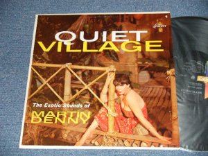 画像1: MARTIN DENNY - QUIET VILLAGE ( Ex++/Ex+++ ) / 1960 US AMERICA ORIGINAL 2nd Press "COLOR LIBERTY" Label STEREO Used  LP  