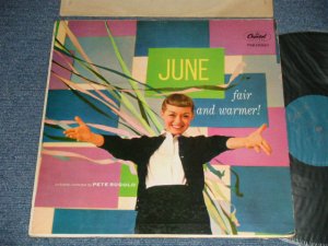 画像1: JUNE CHRISTY -  FAIR AND WARMER!  ( Ex++/Ex++ Tape Seam) / 1957 US AMERICA ORIGINAL "1st Press TURQUOISE Label"  MONO Used LP 