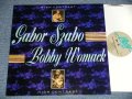 GABOR SZABO & BOBBY WOMACK  - HIGH CONTRAST (NEW) / 1988 UK ENGLAND REISSUE "BRAND NEW" LP