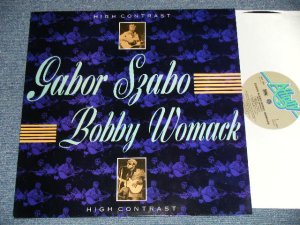 画像1: GABOR SZABO & BOBBY WOMACK  - HIGH CONTRAST (NEW) / 1988 UK ENGLAND REISSUE "BRAND NEW" LP