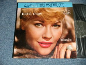 画像1: PATTI PAGE - INDISCRETION ( Ex+++/Ex++ Looks:Ex)  /1959  US AMERICA ORIGINAL "BLACK zwith SILVER Print Label"  STEREO Used LP