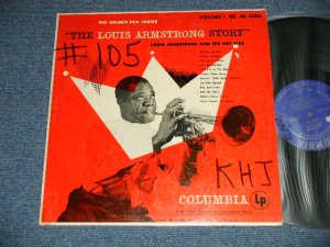 画像1: LOUIS ARMSTRONG - THE LOUIS ARMSTRONGSTORY  ( Ex/Ex++ WOFC, WOL, TEAROL)  / 1951 US AMERICA  ORIGINAL "DARK BLUE LABEL" MONO Used LP  