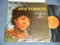 DINAH WASHINGTON -  A STRANGER IN EARTH (VG/Ex++ WTRDMG, STPOBC ) / 1964  US AMERICA  ORIGINAL 1st Press  "ORANGE & YELLOW  Label"  STEREO Used LP