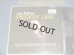 画像1: PEGGY LEE - SO BLUE ( Ex++/MINT-)  /  US AMERICA ORIGINAL  STEREO Used  LP 