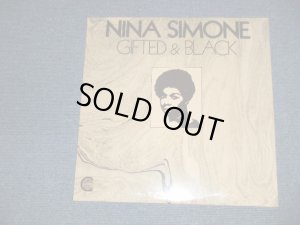 画像1: NINA SIMONE -  GIFTED & BLACK  ( SEALED ) / US AMERICA REISSUE "BRAND NEW SEALED" LP