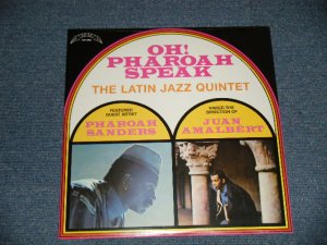 画像1: JUAN AMALBER'S LATIN JAZZ QUINTET Guest:PHAROAH SANDERS - OH! PHAROAH SPEAK  (SEALED) / US AMERICA  REISSUE "BRAND NEW SEALED"   LP 