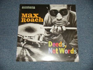 画像1: MAX ROACH  -  DEEDS, NOT WORDS ( SEALED) /  US AMERICA REISSUE "BRAND NEW SEALED"  LP