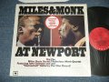 MILES DAVIS & THELONIOUS MONK - MILES & MONK AT NEW PORT (MINT/MINT-)  /  US Reissue 180 glam Heavy Weight  Used LP  Out-Of-Print 