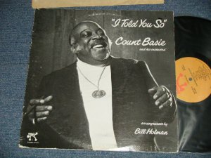 画像1: COUNT BASIE - I TOLD YOU SO (Ex+/Ex+++ )  / 1976 US AMERICA ORIGINAL  Used LP 