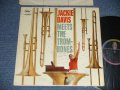 JACKIE DAVIS - MEETS THE TROMBONES  (Ex++/Ex+++)  / 1959 US AMERICA ORIGINAL "BLACK with RAINBOW CAPITOL Logo on LEFT Label" MONO Used LP 