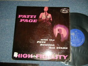画像1: PATTI  PAGE with The PETE RUGOLO ALL STARS - IN THE LAND OF HI-FI ( Ex+++/MINT- ) / 1956 US AMERICA ORIGINAL "BLUE Label" MONO Used LP 