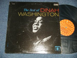 画像1: DINAH WASHINGTON - THE BEST OF ( Ex/Ex STPOBC ) / 1965 US AMERICA  ORIGINAL 1st Press "ORANGE & YELLOW TARGET Label"  STEREO Used LP 