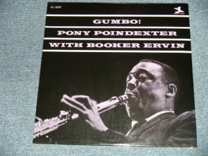 画像1: PONY POINDEXTER With BOOKER ERVIN  - GUMBO! (SEALED) / US AMERICA REISSUE "BRAND NEW SEALED"  LP