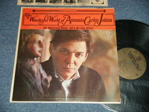 画像1: ANTONIO CARLOS JOBIM - THE WONDERFUL WORLD OF : THE BRAZILLIAN MOOD WITH NELSON RIDDLE (Ex+/Ex+++)  / 1966 US AMERICA ORIGINAL "1st Press GOLD Label" STEREO Used LP 