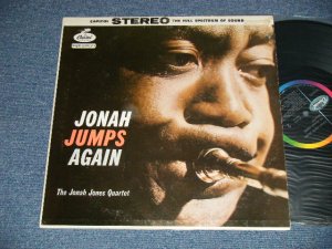 画像1: JONAH JONES - JONAH JUMPS AGAIN ( Ex/Ex++ EDSP, STPOBC, TEAROFC) /  1959 US AMERICA ORIGINAL "BLACK with RAINBOW 'CAPITOL' Logon Left Label"  STEREO Used  LP  