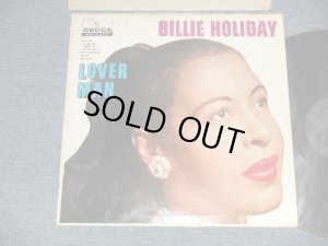 画像1: BILLIE HOLIDAY - LOVER MAN (Ex+/MINT- EDSP) / 1958 US AMERICA ORIGINAL "BLACK With SILVER Print Label" MONO  Used LP