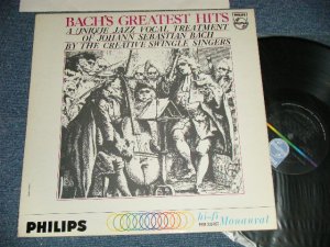 画像1:  THE SWINGLE SINGERS - BACH'S GREATEST HITS ( Ex+++/Ex++ Looks:Ex+++)  / 1963 US AMERICA ORIGINAL MONO  Used  LP 