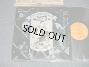 画像1: FATS WALLER - FRACTIOUS FINGERRING(PRE-WAR RECORDINGS)  (Ex+/Ex+++ EDSP) / 1967 US AMERICA ORIGINAL "ORANGE Label" Used LP  