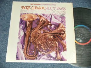 画像1: JACKIE GLEASON - SILK 'N BRASS (MINT-/Ex+++)  / 1965 US AMERICA ORIGINAL "BLACK with RAINBOW Capitol logo on TOP Label” STEREO Used LP 