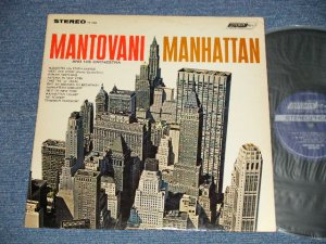 画像1: MANTOVANI - MANHATTAN (Ex+/Ex++)  / 1963 US AMERICA ORIGINAL + UK EXPORT STEREO Used  LP