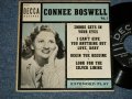 CONNEE BOSWELL - VOL.1 (Ex/Ex+ STOL)  / 1953 US AMERICA ORIGINAL 4 TRACKS Used 7" 45 rpm EP  