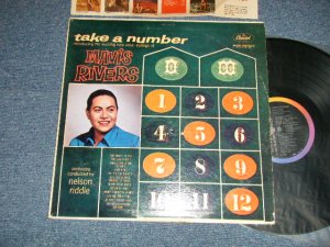 画像1: MAVIS RIVERS - TAKE A NUMBER (Ex+/Ex+++ EDSP) / 1959 US AMERICA ORIGINAL 1st Press "BLACK with RAINBOW & 'CAPITOL' Logo at LEFT Label" MONO Used LP  