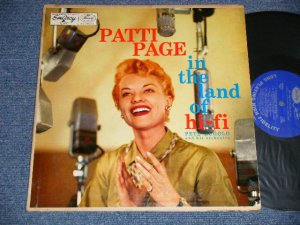 画像1: PATTI  PAGE with The PETE RUGOLO ALL STARS - IN THE LAND OF HI-FI ( Ex/Ex+) / 1956 US AMERICA ORIGINAL "BLUE Label" "YELLOW Jacket"  MONO Used LP 