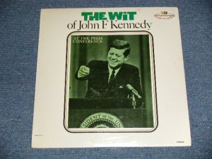 画像1: JOHN FITZGERALD KENNEDY - THE WIT of JOHN F. KENNEDY AT THE PRESS CONFERENCE (SEALED)  / 196? US ORIGINAL "BRAND New SEALED"  LP 