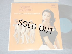 画像1: THE FOUR FRESHMEN - VOICES IN LATIN (Ex++, Ex/MINT-)  / 1958 US AMERICA ORIGINAL 1st Press "TURQUOISE  Label" MONO Used LP 