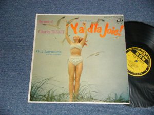 画像1: GUY LUYPAZRTS And His Orchestra -  Y'A D'La Joie! - There Is Joy - The Music Of Charles Trenet (Ex+/Ex+++) / 1957 US AMERICA ORIGINAL 1st Press "YELLOW LABEL" MONO Used LP 