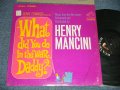 ost HENRY MANCINI - WHAT DID YOU DO IN THE WAR, DADDY? (MINT-/MINT-)  / 1966 US AMERICA ORIGINAL STEREO Used  LP