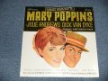 Original Cast Sound Track  V.A. JULIE ANDREWS, DICK VAN DYKE -  Walt Disney's MARY POPPINS : Original Cast Soundtrack (SEALED BB) / 1964 US AMERICA ORIGINAL "Brand New Sealed"  "STEREO" LP Found Dead Stock 