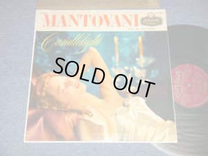 画像1: MANTOVANI - CANDLELIGHT (MINT-/MINT-) / 1956 US AMERICA ORIGINAL 1st Press "MAROON Label"  MONO Used LP 8