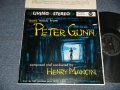 ost HENRY MANCINI - The Music from "PETER GUNN" (Ex/MINT- TEAROFC, SPLIT) / 1959 WEST-GERMANY ORIGINAL 1st Press "BLACK with SILVER PRINT Label" STEREO Used  LP