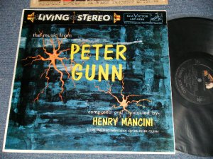 画像1: ost HENRY MANCINI - The Music from "PETER GUNN" (Ex+++, Ex++/Ex++ / 1959 US AMERICA ORIGINAL 1st Press "SILVER RCA VICTOR at TOP, LIVING STEREO at BOTTOM Label" STEREO Used  LP