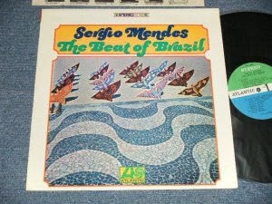 画像1: SERGIO MENDES - THE BEAT OF BRAZIL(Matrix #   A) ST-A-671009-1A  CT    B) ST-A-671010-1A  CT ) (Ex+++, Ex++/Ex+++) / 1967 US AMERICA ORIGINAL "GREEN & BLUE Label" STEREO Used LP 