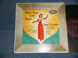 画像1: JANE FROMAN - WITH A SONG IN MY HEART (Ex++/Ex++ EDSP) / 1952 US AMERICA ORIGINAL Used 10" LP