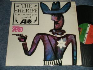 画像1: MJQ The MODERN JAZZ QUARTET - THE SHERIFF(Ex+++/MINT-) /1975 Version US AMERICA REISSUE "GREEN & RED with Small 75 ROCKFELLER Label"  STEREO Used LP 