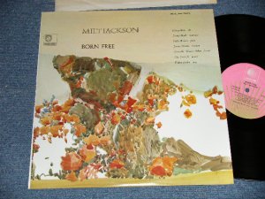 画像1: MILT JACKSON (MJQ, MODERN JAZZ QUARTET) - BORN FREE (Ex+/+++/MINT)  / 1977 Version? US AMERICA Later Press "PINK LABEL" Used LP