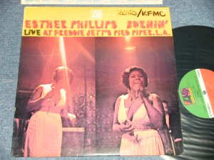 画像1: ESTHER PHILLIPS - BURNIN' : LIVE AT FREDDIE JETT'S PIED PIPER,L.A.  ( Ex+++/MINT- ) / 1970 US AMERICA ORIGINAL 1st Press "1841 BROADWAY" Label Used LP 