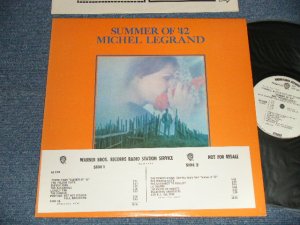 画像1: ost MICHEL LEGRAND - SUMMER OF '42 (Ex++/MINT-) /1971 US AMERICA ORIGINAL  "WHITE LABEL PROMO" Used LP 