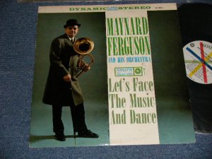 画像1: MAYNARD FERGUSON - LET'S FACE THE MUSIC AND DANCE (Ex/Ex++ Looks:Ex+++)  / 1960 Version US AMERICA ORIGINAL 1st Press "WHITE LABEL With COLORED SPOKES Label" STEREO Used  LP 
