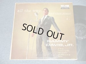 画像1: SAMMY DAVIS, JR. - ALL THE WAY...AND THEN SOME! (Ex++/Ex++ EDSP)  / 1958 US AMERICA ORIGINAL 1st Press "BLAKC with SILVER PRINT Label" MONO Used  LP  