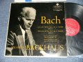 Wilhelm Backhaus, Johann Sebastian Bach ‎– Bach (Ex++/Ex+++ EDSP) / 1960 US AMERICA ORIGINAL With UK EXPORT Wax Used LP