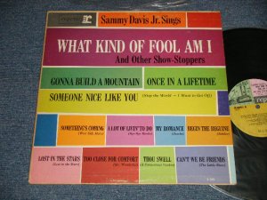 画像1: SAMMY DAVIS, JR. - WHAT KIND OF FOOL AM I (Ex++/MINT-) / 1961 US AMERICA ORIGINAL 1st Press "3-COLOR Label" MONO Used LP  