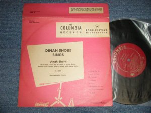 画像1: DINAH SHORE - DINAH SHORE SINGS (Ex+/Ex++ EDSP)  / 1949 US AMERICA ORIGINAL Used 10" LP