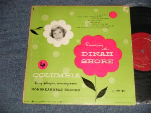 画像1: DINAH SHORE - REMINISCING DINAH SHORE (Ex/Ex++ EDSP)  / 1949 US AMERICA ORIGINAL Used 10" LP